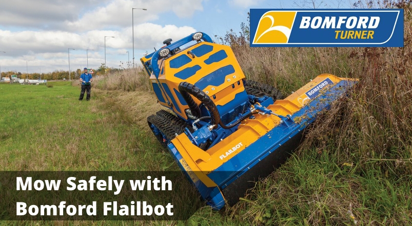 Mow Safely with the Bomford Flailbot